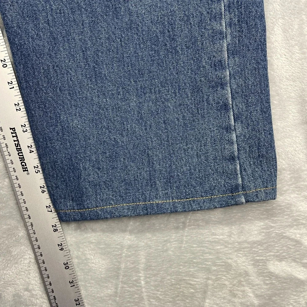 Levi's 505 Jeans Mens 50x30‎ (50x28) Blue Denim Regular Fit 5-Pocket 04505-4891
